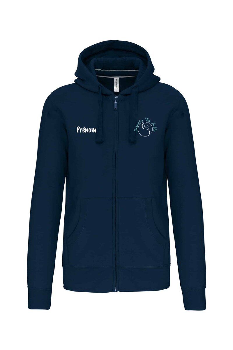 Image Sweat zippé à capuche 191